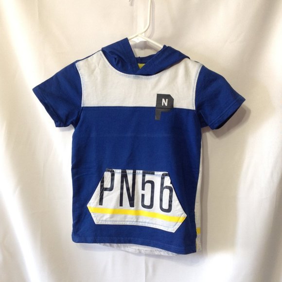 Parish Nation ❤️ Kid Short Sleeve Hooded T-Shirt Size - Small  (PRE-LOVED) - Picture 1 of 3
